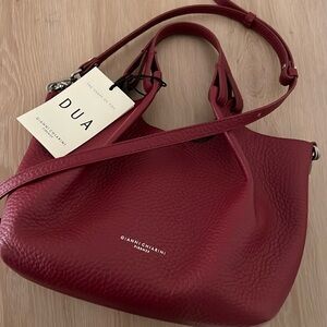 NWT GIANNI CHIARINI LEATHER BAG